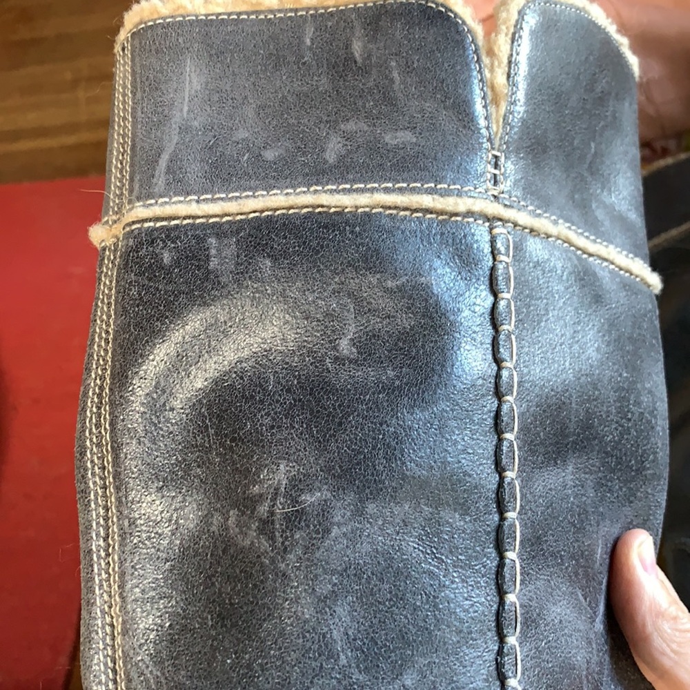 Timberland Calf High Leather Boots - Picture 8 of 9